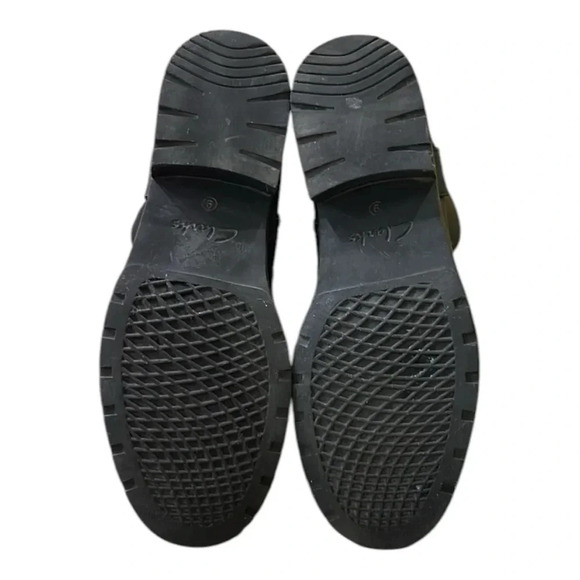 Clark’s Women’s Orinocco Dip Leather Boot Black Size 9 - Picture 9 of 11